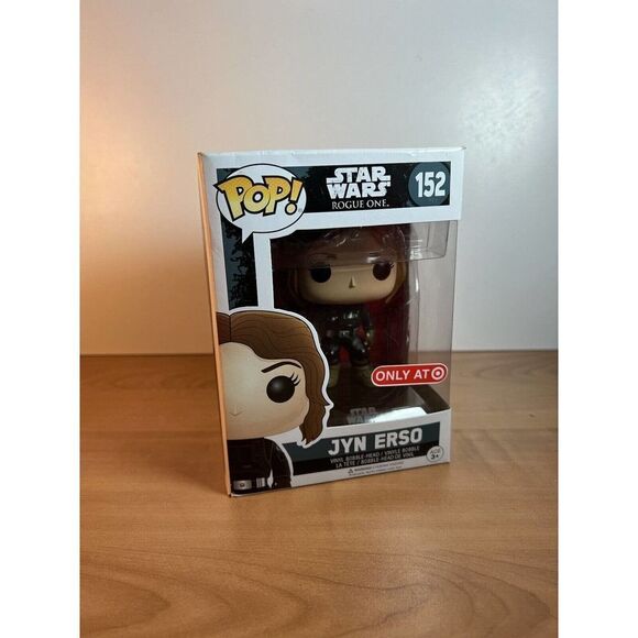 Jyn Erso Star Wars Pop! FUNKO NIB Vinyl Figure Target Exclusive new in box 152 - Picture 1 of 6